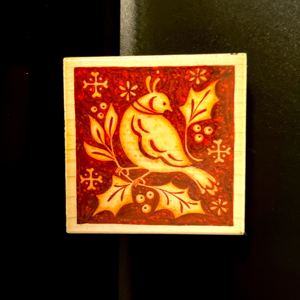 NEW DOVE STAMP 3” X 3”